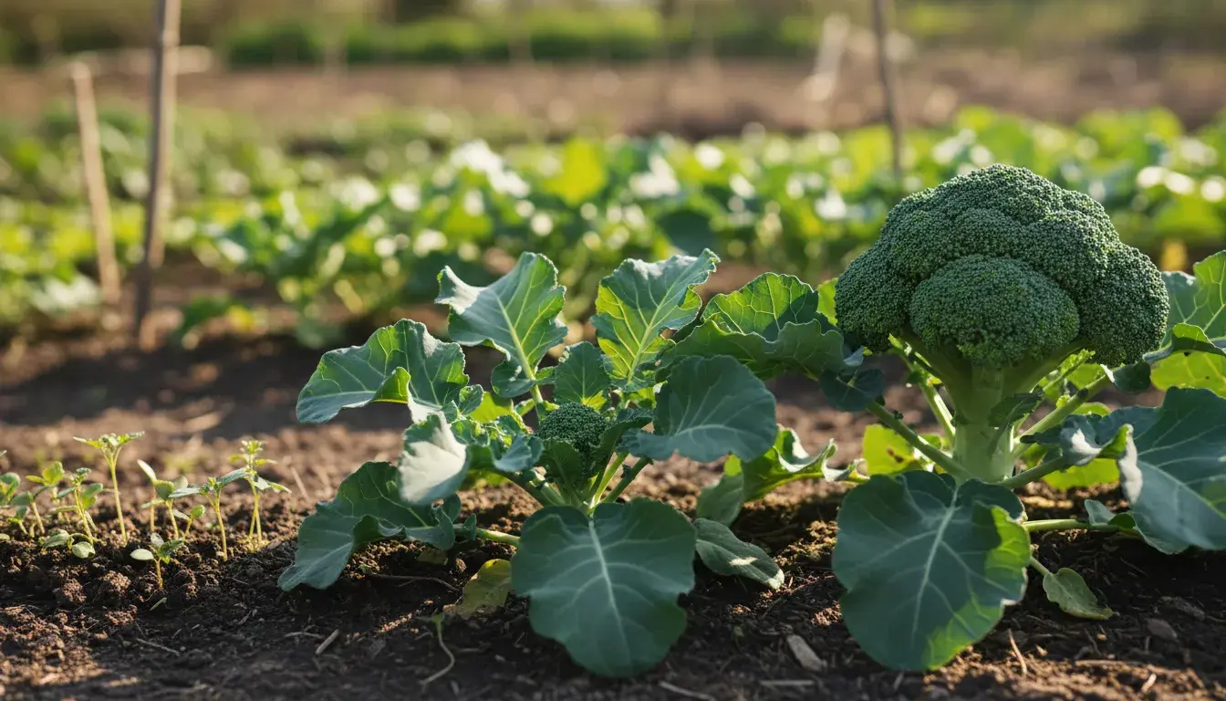 Jak wygląda wzrost brokułu od nasiona do zbioru?
