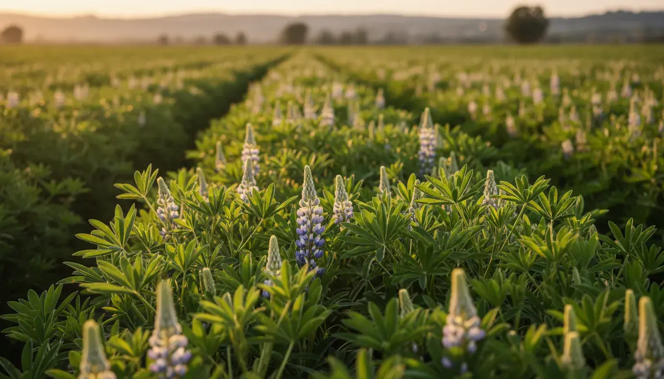 Ile łubinu na hektar na poplon?