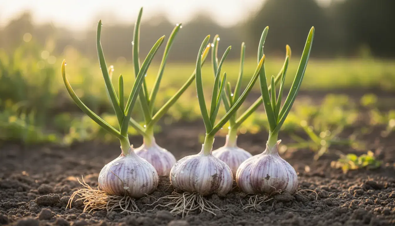 Jak długo rośnie czosnek?