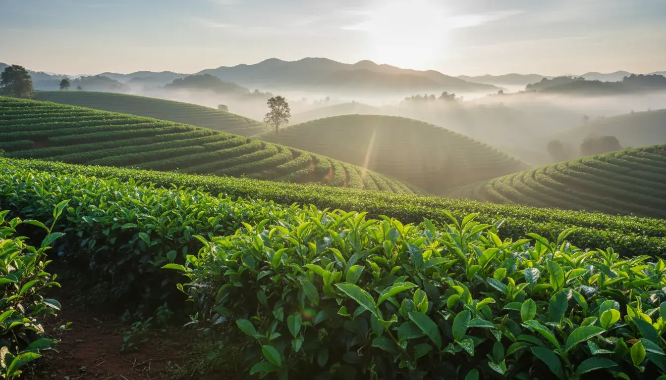 Jakie są naturalne warunki wzrostu herbaty?