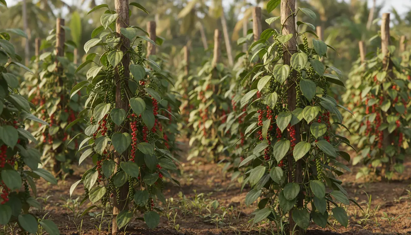 Gdzie rośnie pieprz?