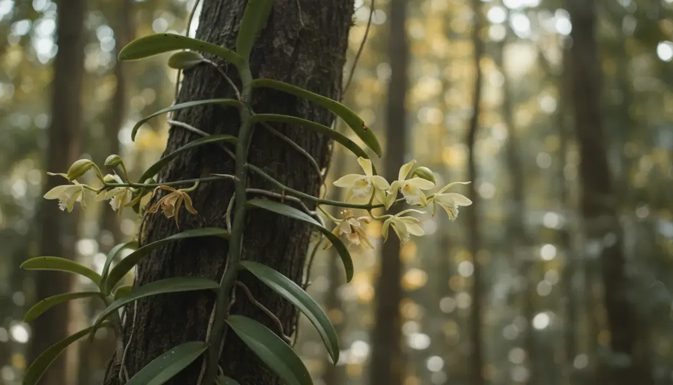 Czym jest wanilia i jak wygląda jej pnącze?