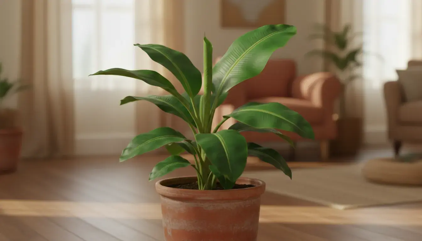 Jak szybko rośnie bananowiec w domu?