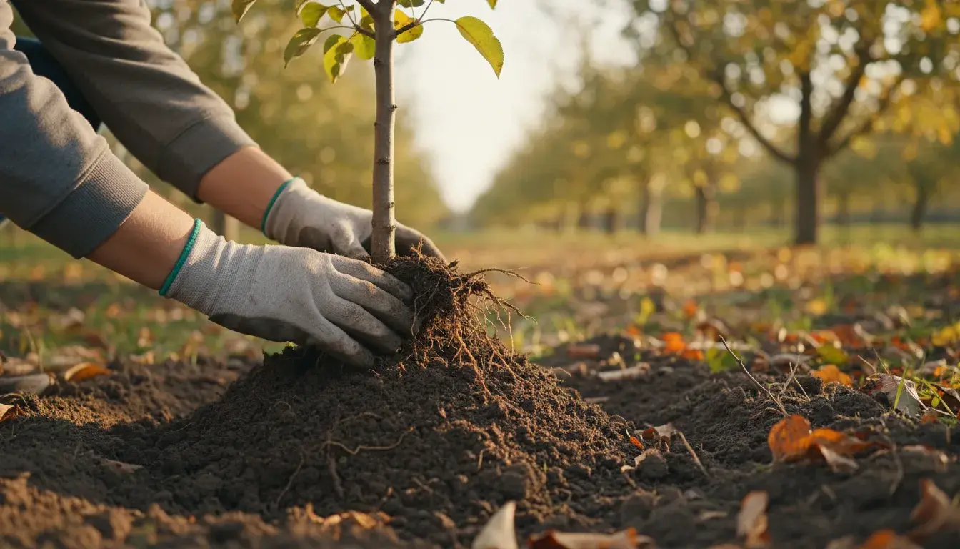 Sadzenie jabłoni jesienią: zalety i warunki
