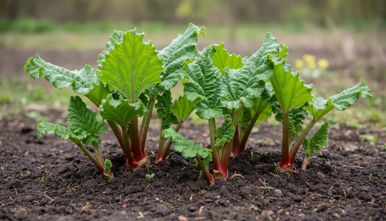 Kiedy sadzić rabarbar?