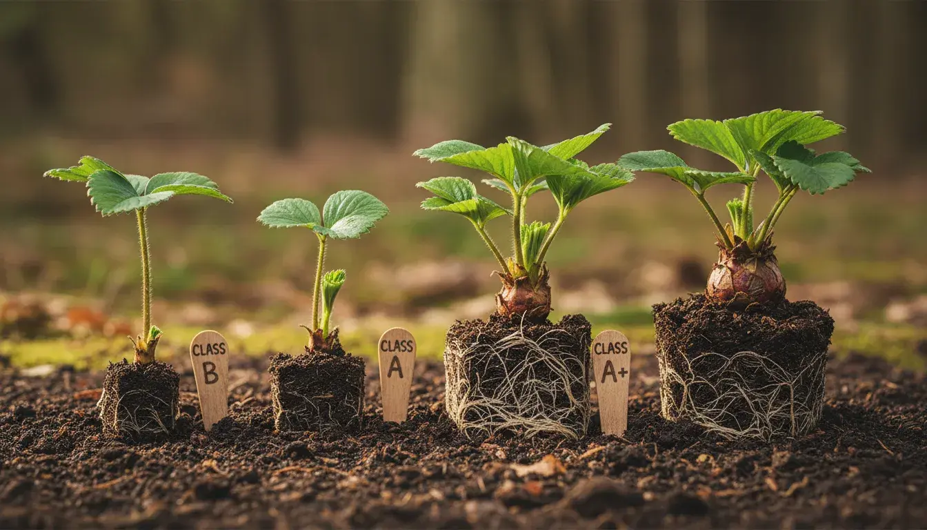 Jakie są klasy sadzonek Frigo?