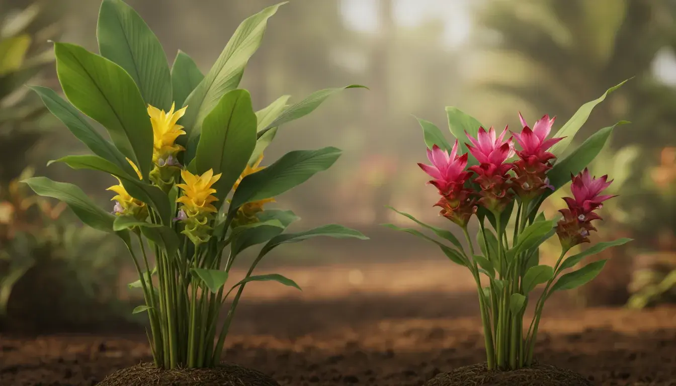 Jakie gatunki i odmiany kurkumy uprawia się najczęściej?