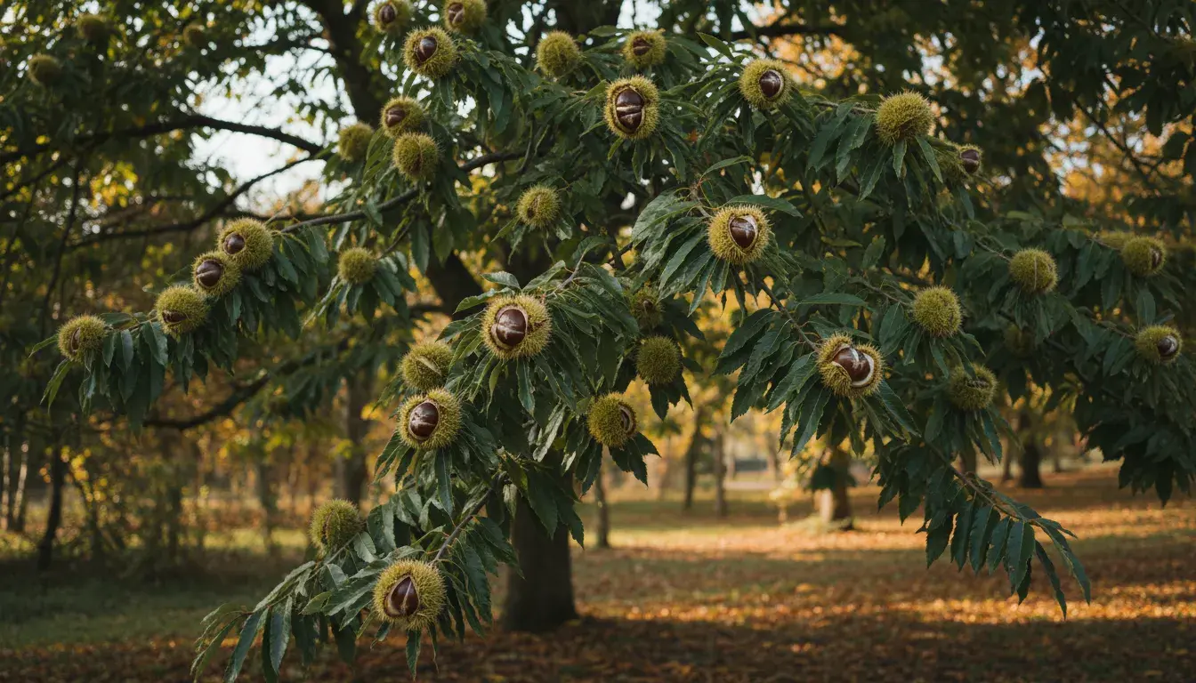 Po ilu latach owocuje kasztan jadalny?